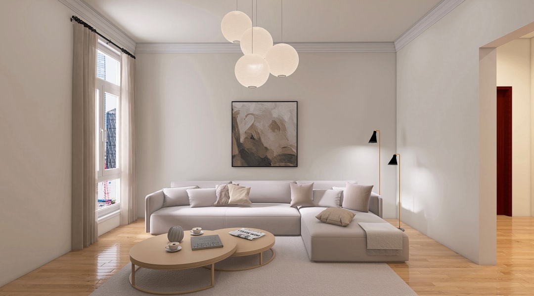 Living room render preview