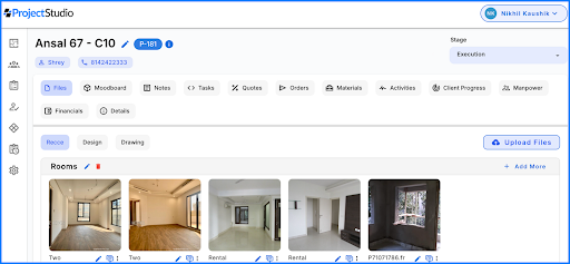 Interior Design Project Management Software | Project Studio
